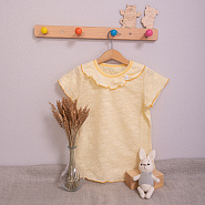 Футболка для девочки ажурная, цветная арт.Ф-108