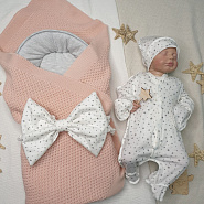 Арт 449 Комплект на выписку "Убаюка", пудра