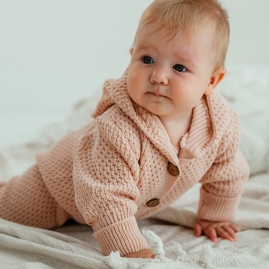 К-501 Комплект вязанный. Пудра