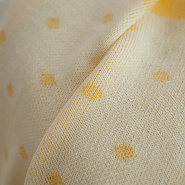 ПВ-39 Плед вязаный «Зая». Желтый