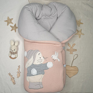 452 Комплект на выписку "Любимка", пудровый