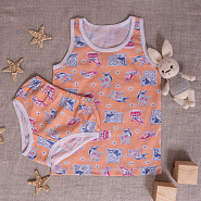 Комплект детский: трусики и майка, арт.К-317