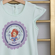 №0837 Платье "My Qween" с принтом