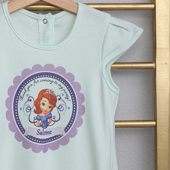 №0837 Платье "My Qween" с принтом