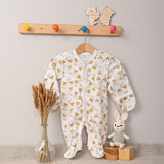 М-519 Комбинезон-слип на кнопках "Зайчик"