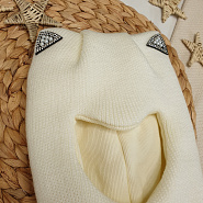 Шапка-шлем дет. "Ушки", для девочки 2-5 лет арт.Б-291