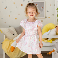 Платье с пояском "Батист" арт. Б-54