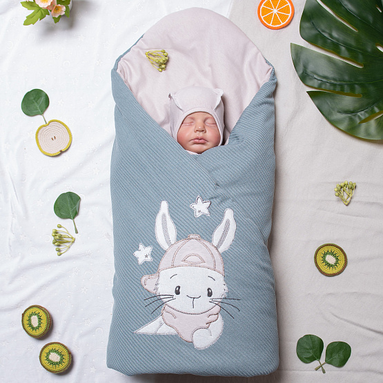 441 Комплект на выписку "Джуниор", мята, деми