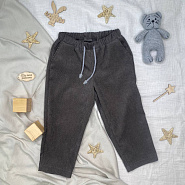 Брюки детские вельветовые арт.Т-104, серый