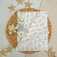 Пелёнка трикотажная 120х90см (кулирка принт.) арт.0306