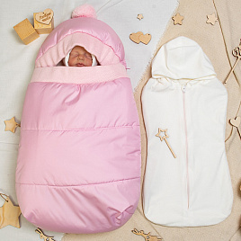 Конверт прогулочный «Дутик» арт.11-170 розовый