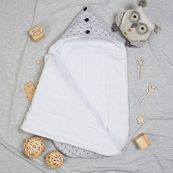 №МС-07 Конверт прогулочный на молнии для мальчика