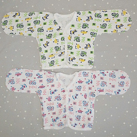 Р-125 Распашонка детская, закрытая ручка, интерлок 