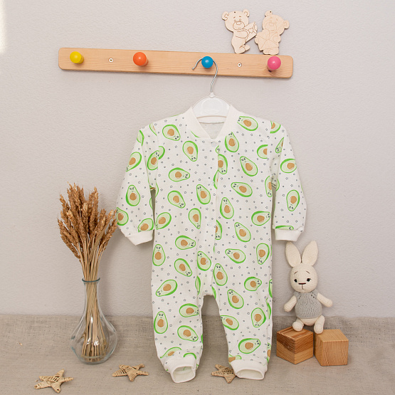 М-426 Комбинезон детский на манжетах "Авокадо"