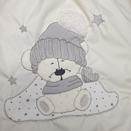 Конверт прогулочный «Зефирка» арт.11-178 молочный