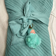 Арт 466 Комплект на выписку "Летнее Чудо " мятный