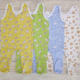 Т-32 Ползунки высокие, на пуговицах, футер