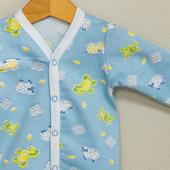 №Д-08 Боди детское с длинным рукавом, футер