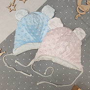 №Б-279 Шапочка для малыша на завязках