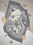 ПВ-34 Плед вязаный "Мишутка"