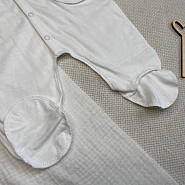 Арт. 464 Вязаный комплект на выписку, серый