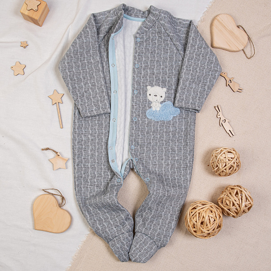 Комбинезон на кнопках "Sky bear" арт. М-463