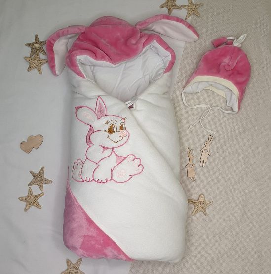 Конверт на выписку Зайка