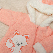 Комбинезон на молнии с вышивкой "Foxy" арт.М-487