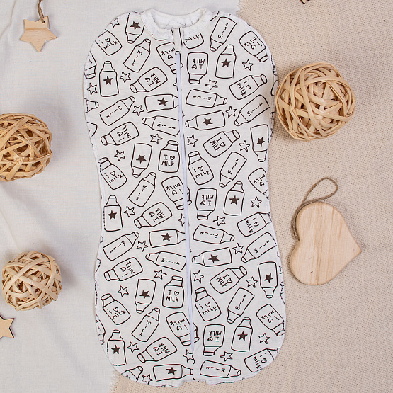 Пелёнка-кокон на молнии арт.0320