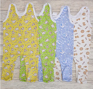 Т-32 Ползунки высокие, на пуговицах, футер