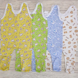 Т-32 Ползунки высокие, на пуговицах, футер