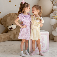 Платье с пояском "Батист" арт. Б-54