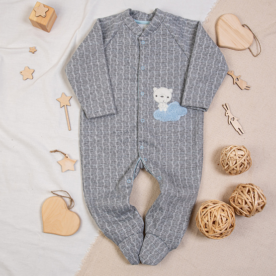 Комбинезон на кнопках "Sky bear" арт. М-463