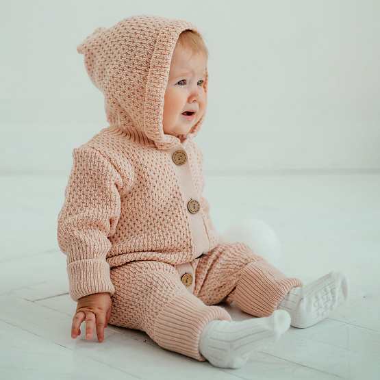 К-501 Комплект вязанный. Пудра