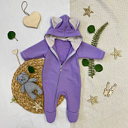№ М-517 Комбинезон детский "Ушастик", сирень