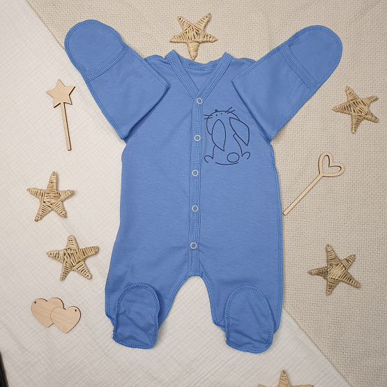 Комбинезон-слип на кнопках арт. М-466 "Зайка"