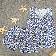 Комплект детский для мальчика: майка и трусы-боксеры, арт.К-354