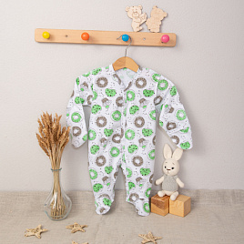 М-519 Комбинезон-слип на кнопках "Пончик"