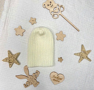 ПВ-35 Плед детский "Пчелка" с кармашком и шапочкой