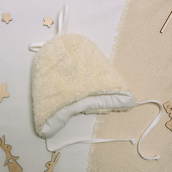 Шапочка утеплённая арт.Б-255 розовый