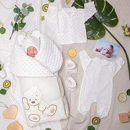 Летний комплект на выписку «Радость» арт.239