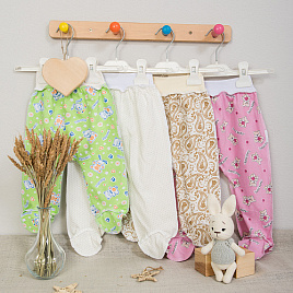 Ползунки детские "Евро" на широком поясе арт.Т-04