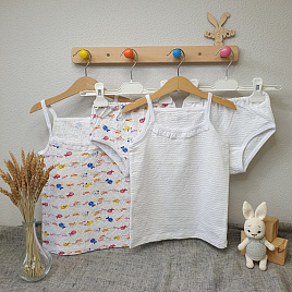 Комплект детский для девочки: трусики и майка, арт.К-335