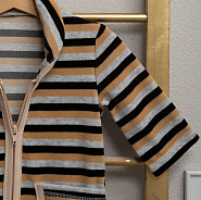 Б-08 Халат велюровый на молнии для девочки