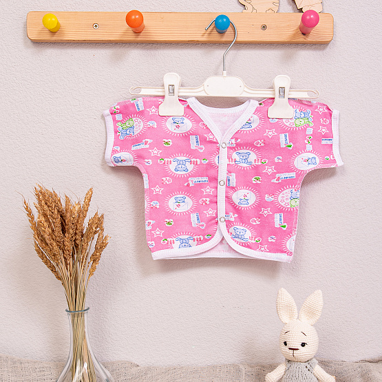 Распашонка детская на кнопках, футер арт.Р-133