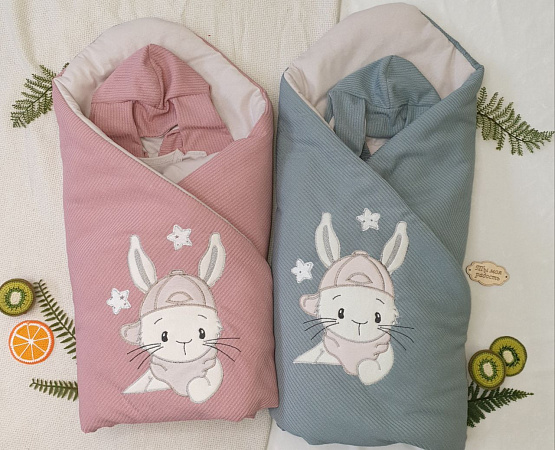 441 Комплект на выписку "Джуниор", мята, лето