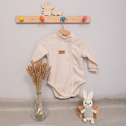 Боди-водолазка арт. Д-37, бежевый