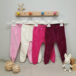 Ползунки велюровые арт.Т-30 для девочки