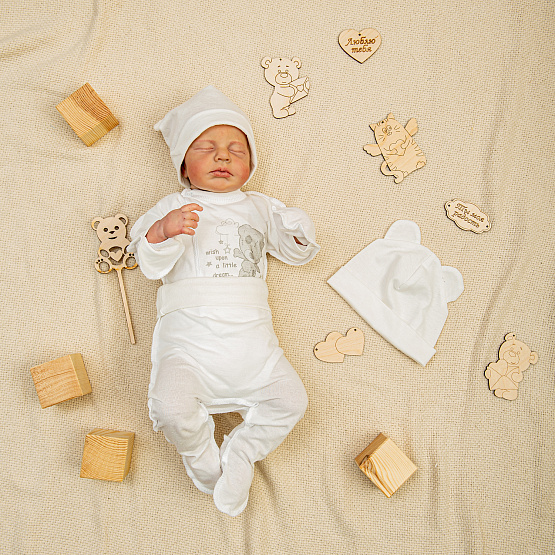 Шапочка с ушками "мишки" Б-275