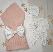 Арт 449 Комплект на выписку "Убаюка", пудра